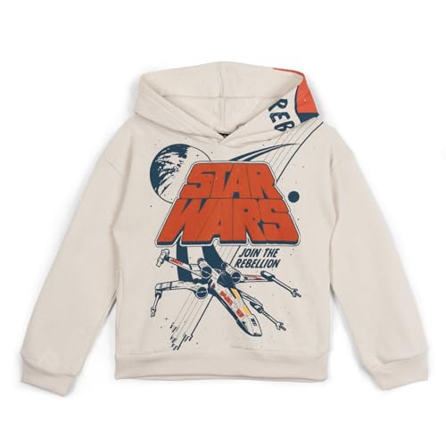 STAR WARS Rebels X-Wing Little Boys Fleece Pullover Hoodie Beige 6