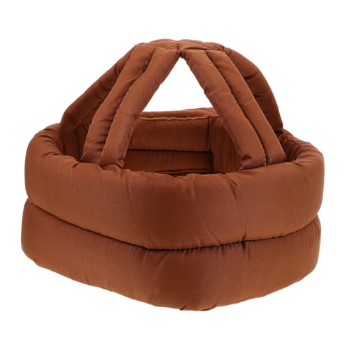 CLISPEED Sombrero Protector Cabeza Casco De Seguridad Anticaídas Para Personas Mayores Con Material Grueso y Suave Para Jardinería y Caminatas