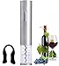 YUKM Ouvre-Bouteille électrique Portable, ouvre-Bouteille Automatique, ouvre-Bouteille avec Couteau en Feuille, Batterie alimentée, dissolvant de liège