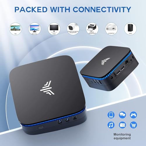 Mini PC NiPoGi AK1 Pro, 16GB RAM, 512GB, Intel C - Imagen 6