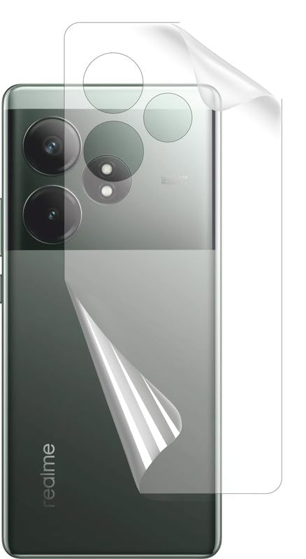 Glaxx Matte Finish Back Screen Protector Compatible with Realme GT 6T [Not Glass] Edge to Edge Self Healing Unbreakable Membrane with Easy Installation Kit - Transparent (B0D76M73KP) Amazon Price History, Amazon Price Tracker