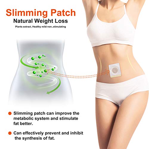 30 PCS Slimming Patch, Weight Loss Sticker Slim Patch, Tighten Slim Wonder Patch, Anti Cellulite & Fat Burning Quick Slimming Patch for Shaping Waist Beer Belly, Bucket Waist