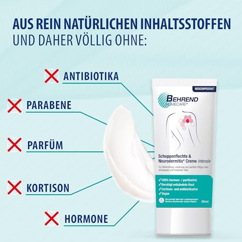 Neurodermitis-Creme Behrend Homecare für Schuppenflechte und Ekzem