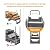 PeakPursuit 4FT Firewood Rack with 600d Oxford Waterproof Cover, Heavy Duty Indoor/Outdoor Steel Log Storage Rack - Wood Pile Holder Stacker Organizer for Fireplace, Patio, Fire Pit, Backyard