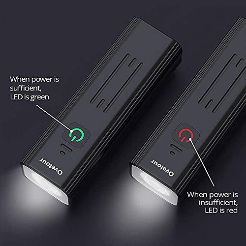 Ovetour KX1 1000 Lumen Usb Rechargeable Bike Light,4000Mah Battery With Power Bank Function,Super Bright Bicycle Front Headlight And Back Taillight,5 Light Modes,For Road Mountain Cycling thumb #6