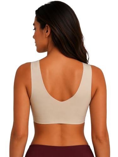 Image of Viola's Secret 6 Pack of Color Print T-Shirt Bras B Cup C Cup and D Cup