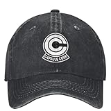 Gorra de béisbol con el Logo de Black Capsule Corp Unisex, Protector Solar para Adolescentes, Gorra de Camionero Verano para Deportes al Aire Libre y de Moda Gorra Snapback