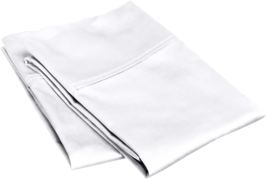 Luxury Microfiber 4-Piece Pillowcase Set – Ultra-Soft, Wrinkle-Resistant, Breathable Hotel Quality Comfort for Everyday Use – White, Super King (20x36) Inch