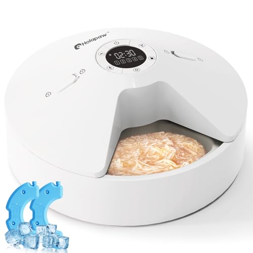 HOLAPAW Automatic Cat Feeder Wet Food