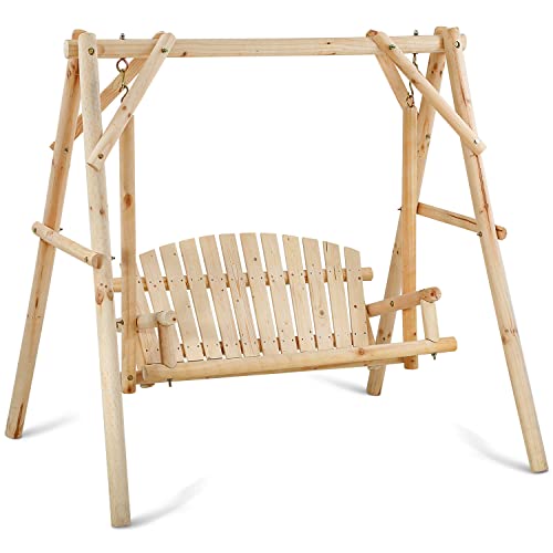 List of Top Ten Best Wooden Porch Swing With Stand Top Picks 2023 Reviews