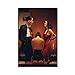 Jack Vettriano 5 Leinwand-Poster, Wandkunst, Deko, Bild, Gemälde für Wohnzimmer, Schlafzimmer, Dekoration, 30 x 45 cm, ohne Rahmen