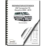  VW Transporter T5 2009-2015 Schaltplan Stromlaufplan Verkabelung Elektrik Pläne