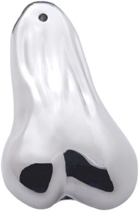 TM USWWAGOODS Replacement for/Fits 8' Bull NUT'S (New) Big RIG Dangler Balls - Chrome Metal