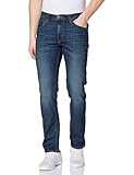 DENIM STRETCH Lee Herren Daren Zip Fly Jeans, Mid Used, 33W / 32L