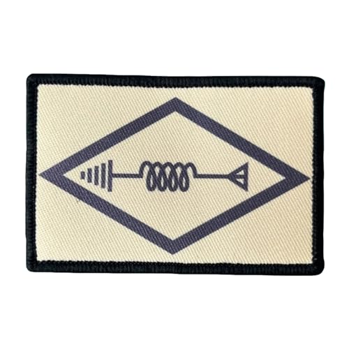 Amateur Radio Ham Operator Patches Klett Militär Stickerei Klett Patch für Taktische Kleidung Rucksack Baseballkappe Uniform Weste Backpack Jackets