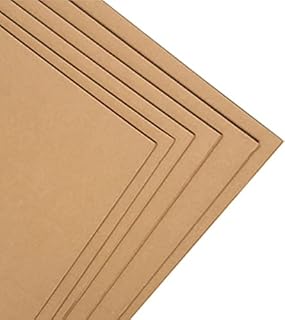 36 Pack A3 Corrugated Cardboard Sheets for Packing, Mailing, Arts & Crafts. 3mm Thickness, A3 (297 x 420 mm) Kraft Board, Large Cardboard Sheets, Protective Boards (A3)