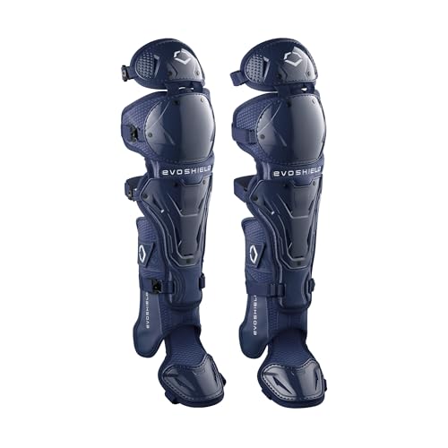 EvoShield Pro-SRZ™ 2.0 Fastpitch Catcher’s Leg Guards - Adult, Navy