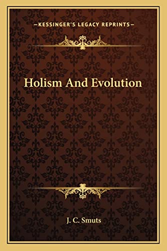 Holism And Evolution
