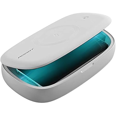 Tacopet UV Lamp, Portable Ultraviolet Light, UV Light Effect up to 99%, UV Cell Phone Cleaner, USB Handheld UV Lamp for Home, Office, Hotel and Personal Daily Necessities (White 2) Cover
