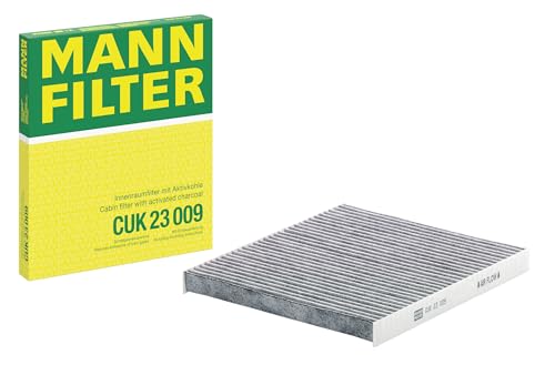 Filtro de polen MANN-FILTER CUK 23 009 con carbón activado para un aire limpio en tu coche