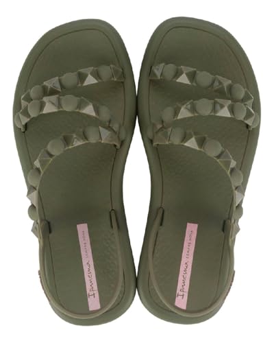 Ipanema MEU Sol Flatform Ad, Sandales pour femme, vert, 40 EU