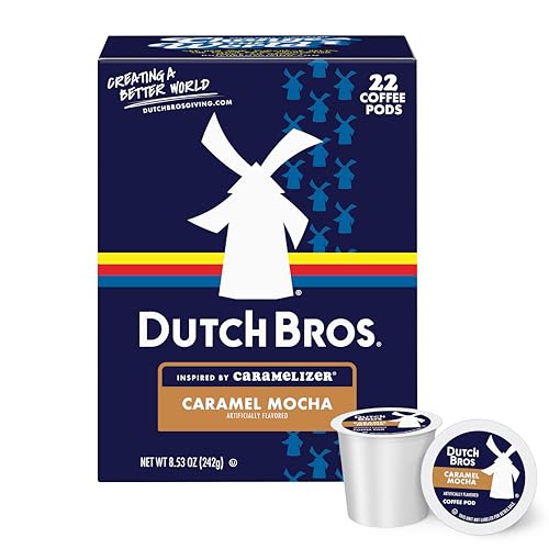 Dutch Bros Caramel Mocha Flavored Coffee inspired by Caramelizer®, 22