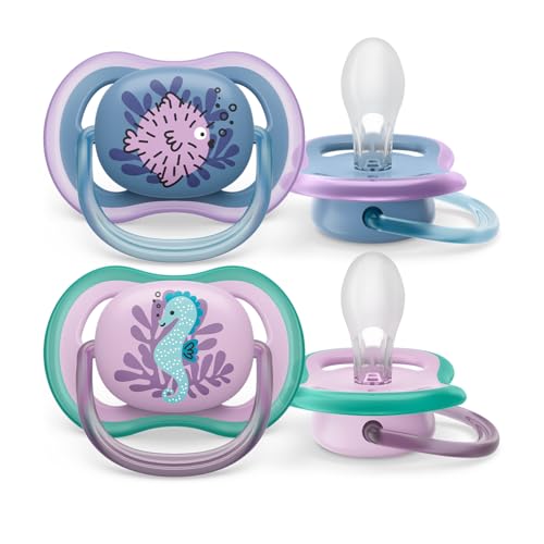 Chupeta Avent Ultra Air Dupla Decorada 6-18M – Cavalo Marinho e B...