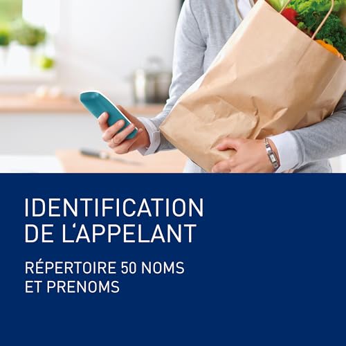 Panasonic KX TG1612FRC Téléphone Duo sans fil DECT sans répondeur - vue 7