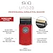 StyleCraft Uno 2.0 Cordless Single Foil Shaver, Mini Travel Size, Portable, Gold Titanium Premium Head, Supercharged motor