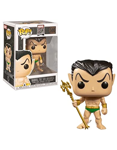 Funko Pop! Bobble: Marvel: 80th - First Appearance - Namor - Marvel 80th - Figura de Vinilo Coleccionable - Idea de Regalo-...