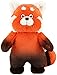 LGZY Turning Red Peluche,Carino Panda Rosso Bambola Peluche,Commedia Animata Peluche Ripiene, Regali di Bambole di Peluche di Peluche for Fan O Bambini 13 Pollici,Rosso,33cm