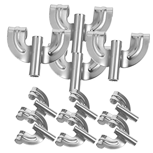 ERINGOGO 10pcs Drum Claw Hook Kit for Bass Drum Percussion Durable Replacement Hooks Compact Design for Easy Portability