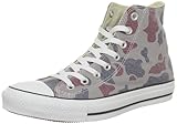  Converse Chuck Taylor All Star High Top Camouflage Limited Edition 136830C,Grau (Washed Camo Grey Red Blue), 41 EU