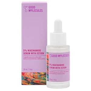 Good Molecules 5% Niacinamide Serum with Ectoin – Ultra Hydrating Serum to Target Enlarged Pores and Blemishes – Moisturizing, Pore Minimizer for Face – Skin Care