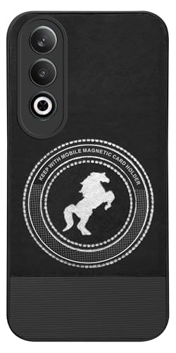Image of Jkobi PU Leather Finish Back Cover Case for Oneplus Nord CE 4 (Professional Minimalist Texture | MagSafe Compatile | Camera Protection | Sleek Sober Formal)