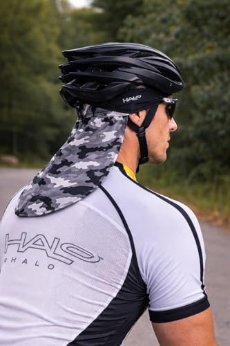 Image of Halo Headband Solar Sun-Protective Skull Cap and Tail