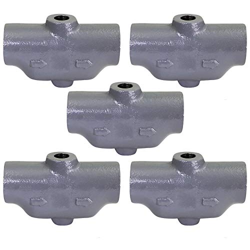 Image of Midline Valve S1556-5 Boiler Air Scoop Valve for Hydronic Heating Applications; 3 /4 in. FIP Connections; Cast Iron (5 Pack)