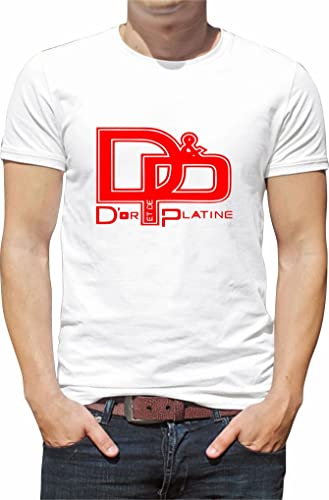 Générique t-Shirt djmh personnalisé Humour Cadeaux fête d'or et de Platine Chanteur jul N004 (S)