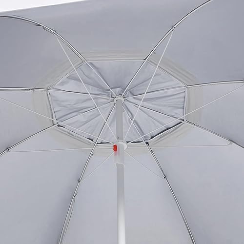 Parapluie hawaïen de configuration facile avec abri latéral réglable