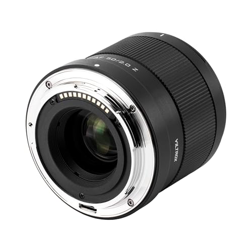 VILTROX 50mm F2 Full Frame Lens for Nikon Z, AF 50mm f/2 Z Standard Prime Large Aperture Lens for Nikon Z Mount, Z Ultra-Compact z Mount Lens for Z8 Z9 Z6 Z7 Z6 II Z7 II Z5 Z50 ZF Z30