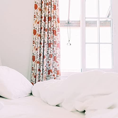 Uonlytech 2Pcs Fã Luz Puxar Cadeia Prisma Bola De Cristal Claro Puxar Cadeia Extensor Dazzling Crist