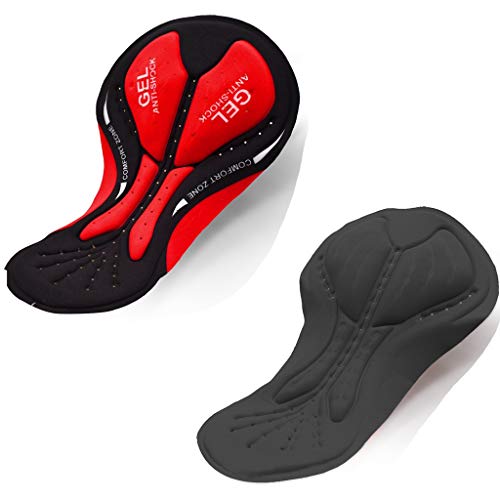 2 Pçs Ciclismo Gel Almofada Bicicleta Shorts Roupa Interior Acolchoado Hip Protetor Almofadas