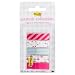 Post-it Pattern Flags, Carnival Pattern Collection, 0.47 x 1.7 Inches, 100/On-the-Go Dispenser, 1 Dispenser/Pack (684-CANDY)