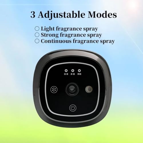 Image of STARQ Smart Car Aroma Diffuser Rechargeable Air Freshener Mist Dispenser with Auto On /Off, 3 Speed Modes & Stylish Interior Decor (S2)