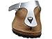 Birkenstock Women's Gizeh Thong Sandal, Silver, 40 N EU/9-9.5 2A(N) US