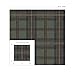 NextWall Harry & Grace Herringbone Plaid Premium Matte Non-Woven Peel and Stick Wallpaper (Adobe & Antique Green)