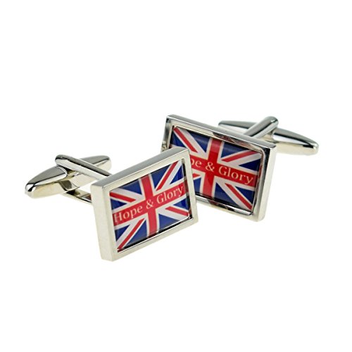 Mancuernillas Hombre Hope and Glory Union Jack miniatura 1