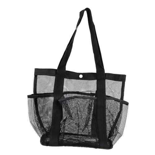 COLLBATH Bolsa de Malla Grande Portátil para Ducha y Playa Resistente y Espaciosa para Camping Baño y Recogida de para Actividades al Aire