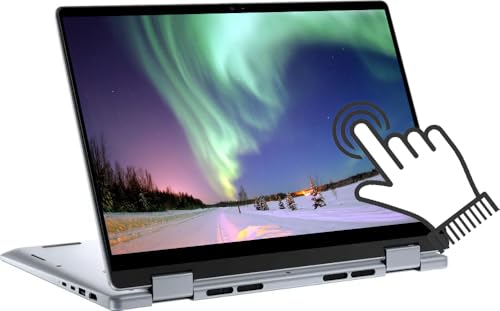 Image of Dell Inspiron 14 7440 2-in-1 Laptop, 14 inch FHD+ Touchscreen, Intel Core 7 150U(> i7-1355U), 32GB DDR5 RAM, 1TB SSD, Backlit KB, FP Reader, Type-C, FHD Webcam, Win 11 Pro, Ice Blue