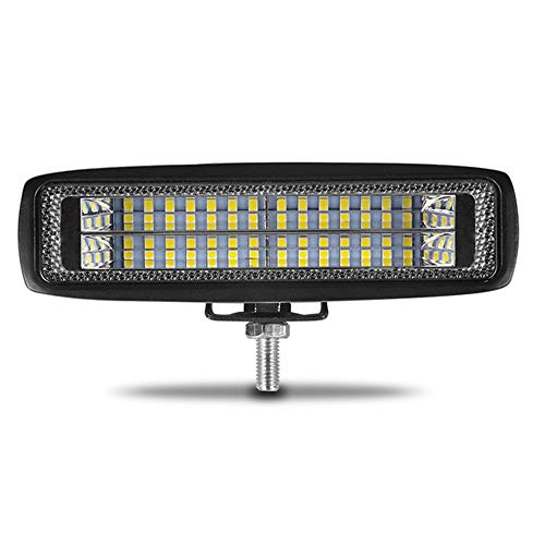 6-Zoll-Auto-LED-Arbeitslichtleiste, 28-W-12-V-Zweireihiger Flutlicht-Nebelscheinwerfer-Tageslichtlampe, DRL Auto Universal, Für